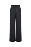 Polyester fiber (polyester) Straight pants Checkered Elegant Fall/Winter  Clothes